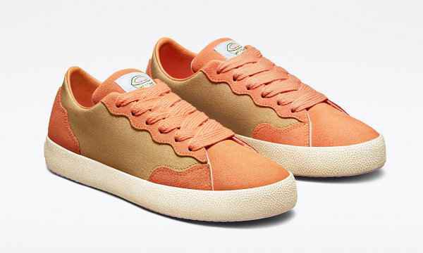 此番官方挑选了 Conv潮牌erse Pro Leather 板鞋为基础展开（Golf Le Fleur x 匡威全新联名 GLF 2.0 鞋款系列释出）