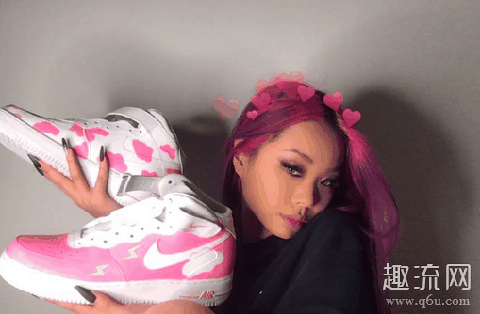 中国新说唱2020女rapper上脚球鞋图片：性感火辣！