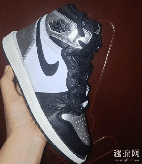 AJ1黑银脚趾实物图曝光赏析 aj1黑银脚趾男生可以穿吗