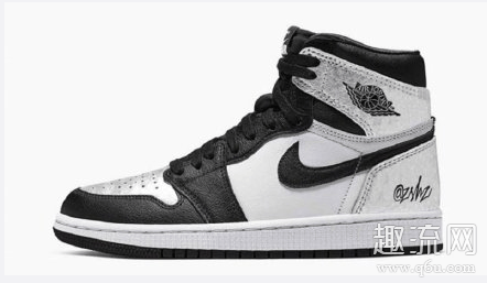 AJ1黑银脚趾实物图曝光赏析 aj1黑银脚趾男生可以穿吗