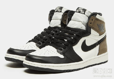 aj1黑摩卡将于10月发售货量高达18万 AJ1 Dark Mocha国外多少钱