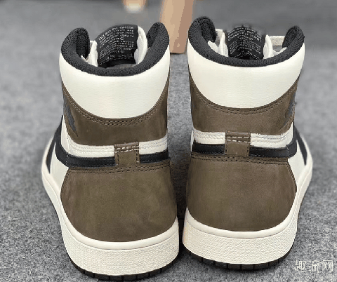 AJ1 “Dark Mocha”摩卡系列配色实物高清图曝光： 天价倒钩平替版吗？