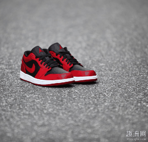 Air Jordan 1 Hi 85 Low反转黑红实物曝光,颇具AJ禁穿既视感!