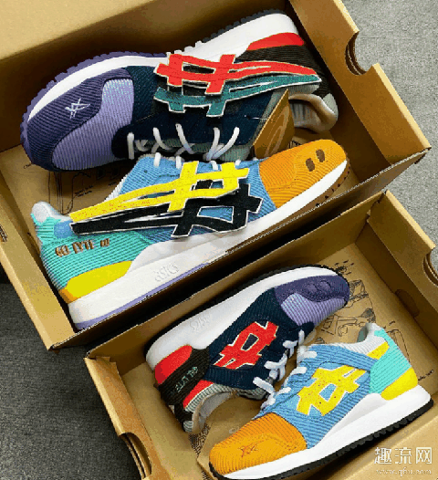 atmos x ASICS灯蕊绒配色开箱测评,可玩可操作,百搭属性任你选!