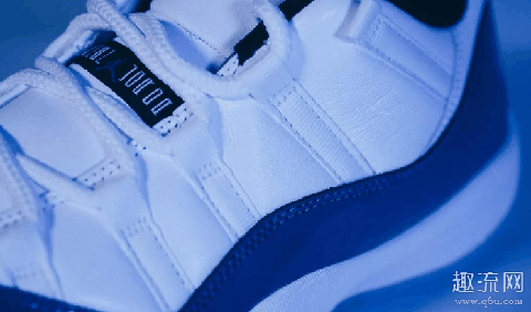 AJ11白蓝康扣开箱测评,这款配色你入手了吗?