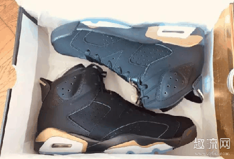 AJ6 DMP全新黑金配色开箱 AJ6是不是实战鞋