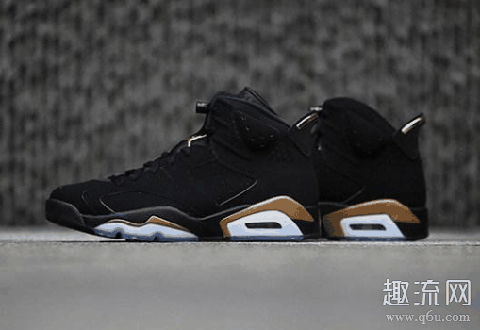 AJ6 DMP全新黑金配色开箱 AJ6是不是实战鞋