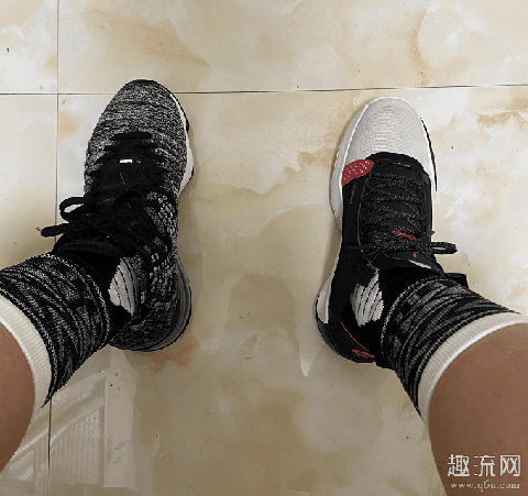 AJ34和詹17上脚对比测评 aj34和aj34pf区别是什么