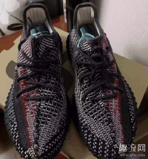 yeezy 350红黑配色开箱测评 adidas椰子350如何保养