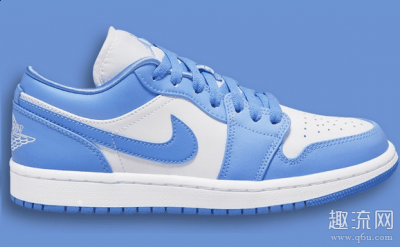  Air Jordan I Low“UNC”发潮牌商城售信息 据趣游网了解到（AJ1 Low北卡蓝即将登场 Air Jordan 1 Low北卡蓝发售信息）