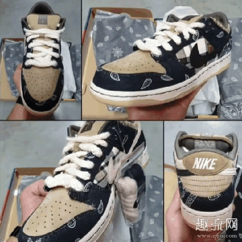 Travis Scott x Nike Dunk SB最新美图 Travis Scott合作款Nike Dunk SB赏析