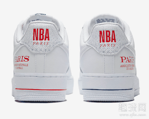 Air Force 1 “NBA Paris”即将发售 AF1“NBA Paris”赏析