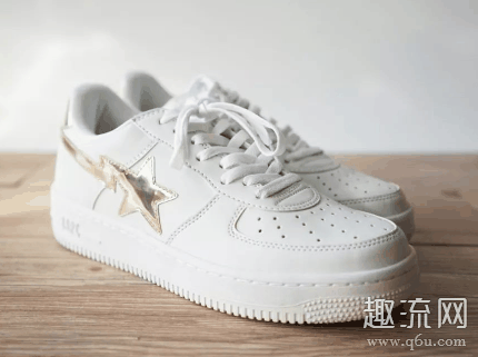  鞋面基本设计跟潮牌商城 Nike Air Force 1 一致（Bape全新20周年纪念鞋款曝光 BAPE STA在哪购买）