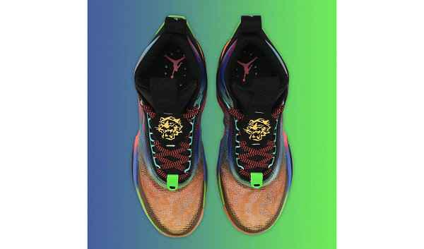  虎年 Air Jordan潮牌品牌 36 鞋款 每双 1499 元（虎年 Air Jordan 36 鞋款上架，赛博朋克风）