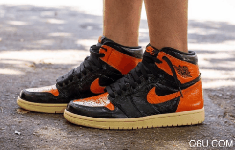 AJ1扣碎3.0上脚图 AJ1 Shattered Backboard 3.0货量大吗