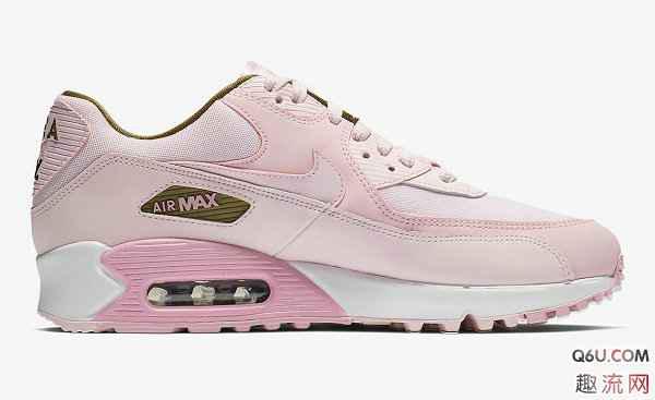 “Have A Nike Day”系列樱花粉鞋款登场 耐克樱花粉配色Air Max 90实物图欣赏