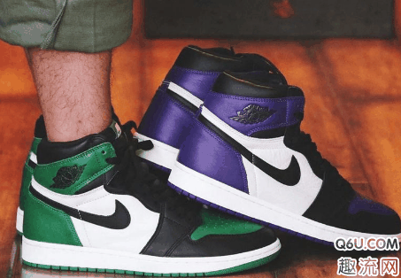 这款被称为黑紫脚趾的 Air潮牌汇潮牌网店 Jordan 1 “Court Purple” 将于9月22日释出（AJ1黑紫脚趾偏码吗 AJ1黑紫脚趾货量大吗）