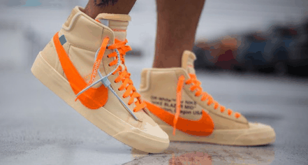 OW x Nike Blazer Mid什么时候发售 OW x Nike Blazer Mid上脚图