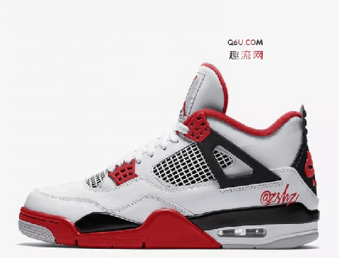 在鞋舌处印有Wahlberg 的潮牌信息个人 Logo！ Air Jordan 4 Laser NRG （AJ4即将发售鞋款有哪些 AJ4即将发售鞋款清单）