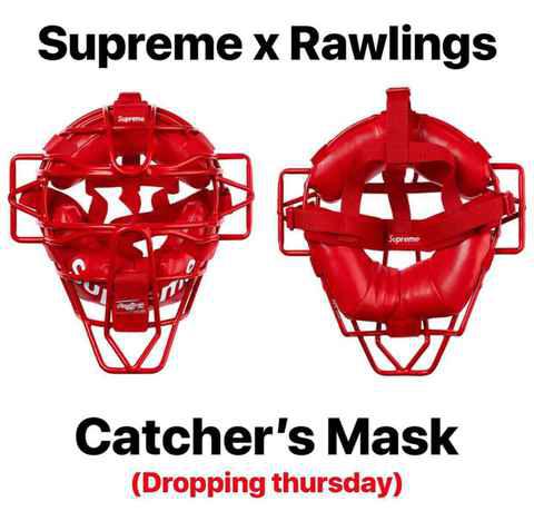 Supreme棒球面具多少钱 Supreme x Rawlings Catcher’ s Mask在哪买