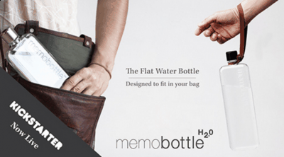 memobottle™还被选为送潮牌品牌给奥斯卡提名的礼物袋（Memobottle平板式便携水瓶怎么样 Memobottle平板式便携水瓶多少钱）
