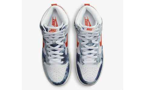 水洗丹宁 Dunk High 全新潮牌信息“Washed Denim”鞋款即将上架（水洗丹宁 Dunk High 全新“Washed Denim”鞋款即将上架）