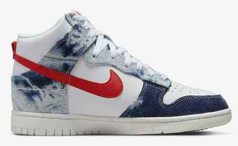 水洗丹宁 Dunk High 全新潮牌信息“Washed Denim”鞋款即将上架（水洗丹宁 Dunk High 全新“Washed Denim”鞋款即将上架）