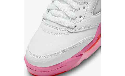  芭比粉 AJ5 GS 全新“潮牌Pinksicle”配色鞋款 每双 $150（芭比粉 AJ5 GS 全新“Pinksicle”配色鞋款即将发售）