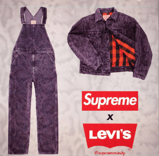 Supreme x Levi’s 2017 秋冬联名系列好看吗 Supreme x Levi’s 2017 秋冬联名系列何时发售