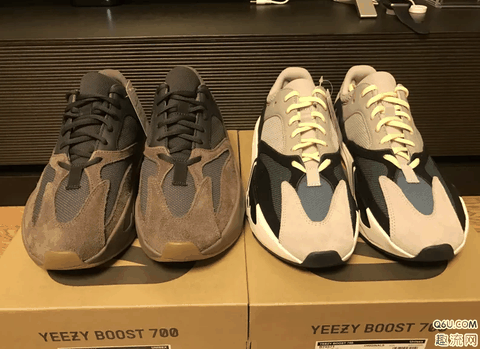 yeezy 700 og和 MAUVE哪个好看 yeezy 700 MAUVE和og配色对比测评