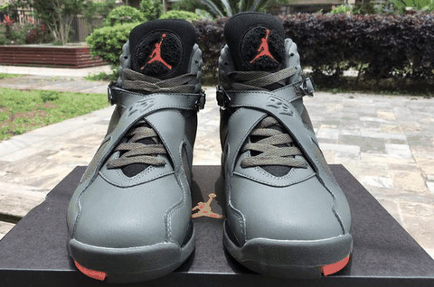 Air Jordan 8 “Sequoia”开箱 Air Jordan 8 “Sequoia”细节欣赏