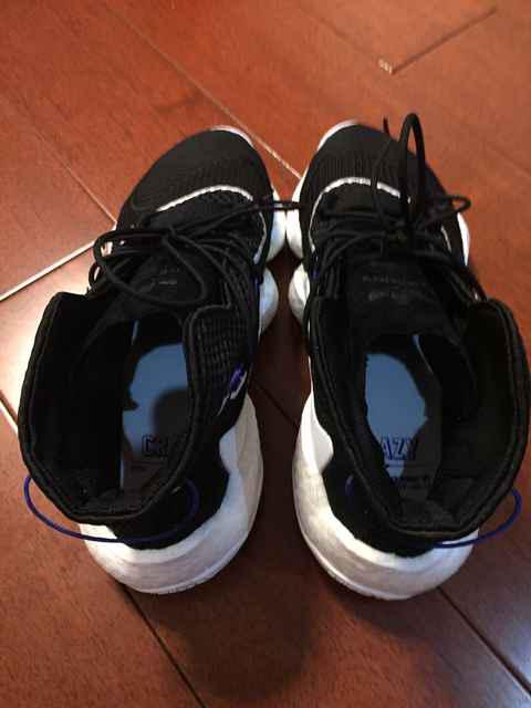 自己一般潮牌信息耐克 us10（阿迪达斯天足磨脚吗 adidas crazy byw上脚感受）