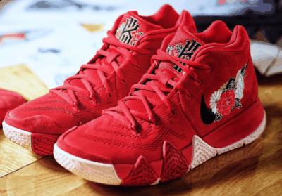 Kyrie 4 “CNY”开箱赏析潮牌品牌 欧文四代牡丹实物欣赏（Kyrie 4 “CNY”开箱赏析 欧文四代牡丹实物欣赏）