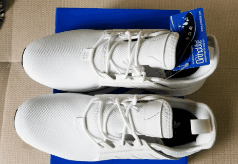 Adidas X PLR白色款开箱图 阿迪达斯X PLR纯白实物赏析