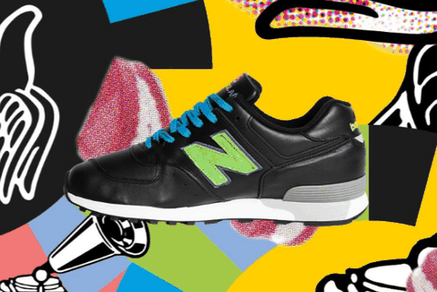 除了亮丽潮牌资讯的外形（NB 576 全新联名跑鞋在哪买 Footpatrol x New Balance 576联名跑鞋怎么样）