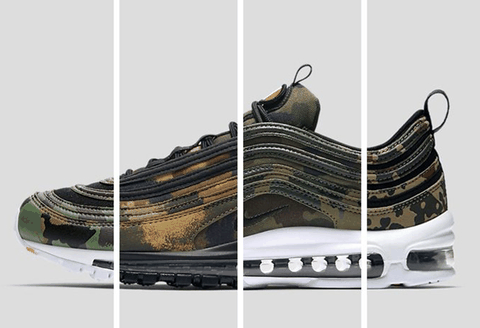 军事风格潮牌资讯极为硬朗（耐克Air Max 97“Camo”迷彩系列怎么样 耐克Air Max 97“Camo”迷彩系列深度赏析）