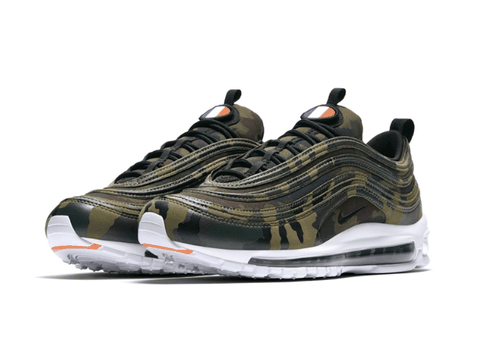 军事风格潮牌资讯极为硬朗（耐克Air Max 97“Camo”迷彩系列怎么样 耐克Air Max 97“Camo”迷彩系列深度赏析）