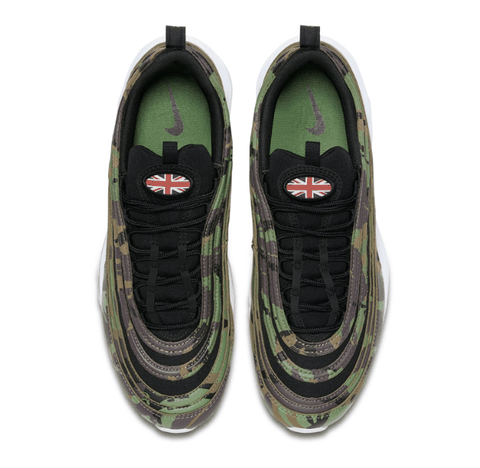 军事风格潮牌资讯极为硬朗（耐克Air Max 97“Camo”迷彩系列怎么样 耐克Air Max 97“Camo”迷彩系列深度赏析）