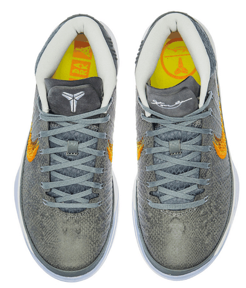 这双鞋整个潮牌底盘都很平（Nike Kobe AD “Grey Snake”深度赏析 Kobe AD Mid 灰蛇细节鉴赏）