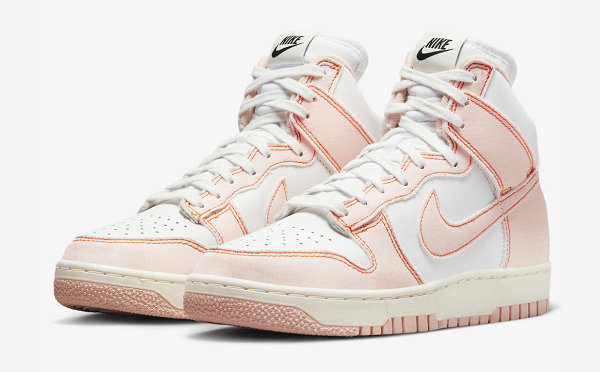  高帮 Dunk 一直深潮牌汇潮牌网店受鞋迷们的喜爱（粉牛仔 Dunk High 1985“Arctic Orange”配色鞋款亮相）