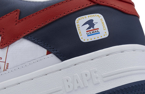  Bape x USPS 全新联名 BAPESTA潮牌信息 鞋款及服饰系列 预计本月 28 日上市（Bape x USPS 全新联名 BAPESTA 鞋款及服饰系列即将发售）