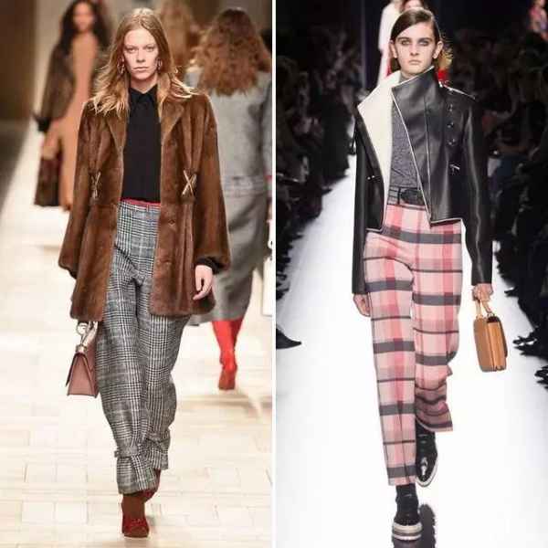  Fendi Fall 2017 / Hermès Fall 2017 Tome Fall 2017 / Défilé Joseph 2018 格纹裤也可以很百搭 潮牌冬季如何御寒提醒（格纹裤怎么搭配 几种格纹裤的搭配技巧介绍 ）