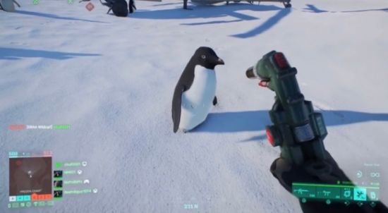 赛博企鹅！玩家发现《战地2042》修理工具可维修企鹅 潮牌冬季如何御寒提醒（赛博企鹅！玩家发现《战地2042》修理工具可维修企鹅）