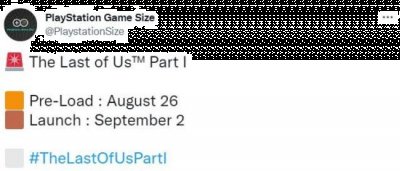 《最后的生还者》PS5版将于9月2日发售 潮牌游戏互动（《最后的生还者》PS5版8月26日开始预载 9月2日发售）