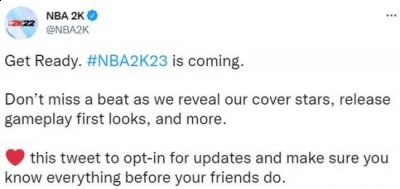 但7月通常是《NBA 2K》系列公布新作的月份 潮牌游戏互动（新年货《NBA 2K23》即将揭晓 德文·布克或为封面球员）