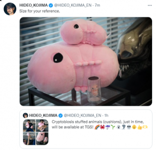 与海洋堂合作的纸箱人阿楞版 Ludens 手办也将一并开卖 玩家最喜爱潮牌有哪些？（岛哥哥亲自带货！超大号死亡搁浅隐生虫毛绒玩偶）