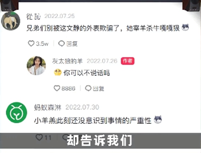  3、殊不知这样一个手无缚鸡之力的女生杀一只羊只要8分钟 潮牌游戏互动（八分钟一只羊是什么梗？抖音八分钟一只羊梗的详解）