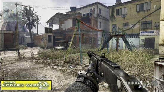 油管频道Cycu1对比了Favela地图在PS5和Xbox 360两代平台上的画面 街拍潮牌推荐（《使命召唤：现代战争3》和《现代战争2》画面对比）